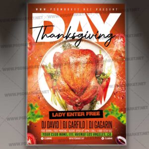 Download Thanksgiving Day Party Template 1