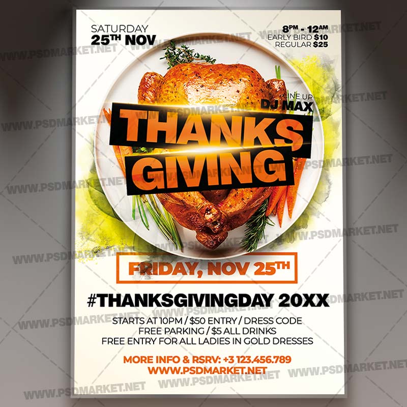 Download Thanksgiving Friday Template 1