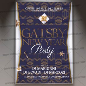 Download Gatsby New Year Template 1