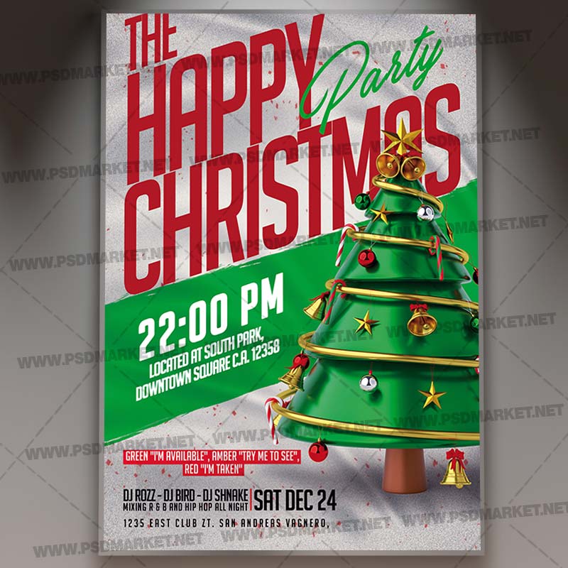 Download Happy Christmas Party Template 1