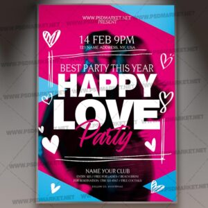 Download Happy Love Party Template 1