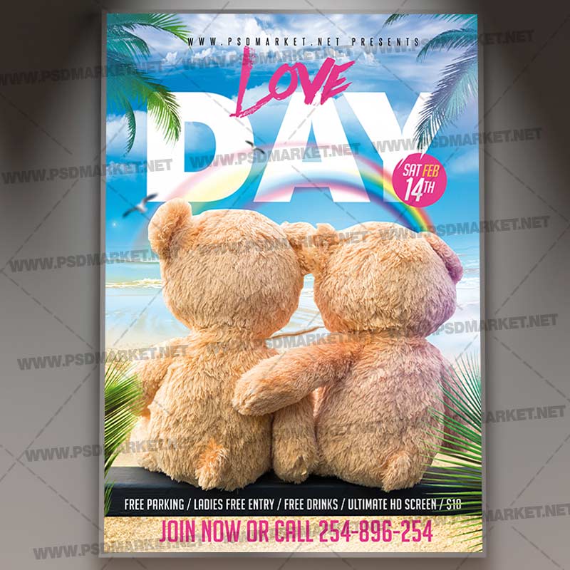 Download Love Day Template 1