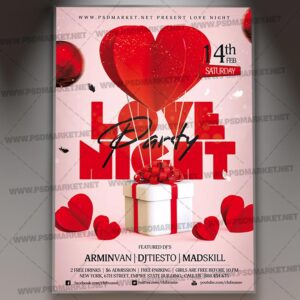Download Love Night Party Template 1