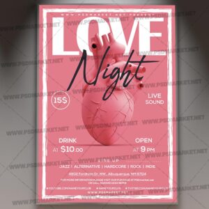 Download Love Night Template 1
