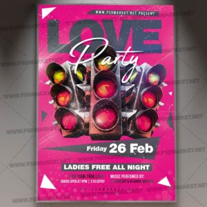 Download Love Party Event Template 1