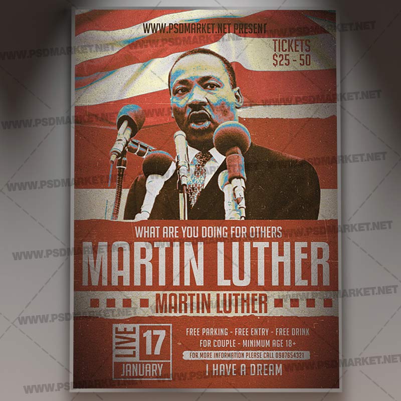 Download Martin Luther King Day Template 1