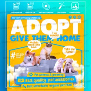Download Adopt a Pet Templates in PSD & Vector