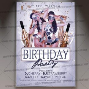 Download Birthday Party PSD Template 1