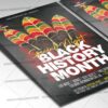 Download Black History Month PSD Template 2