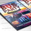 Download Bus Party PSD Template 2