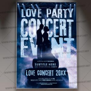 Download Love Concert Template 1