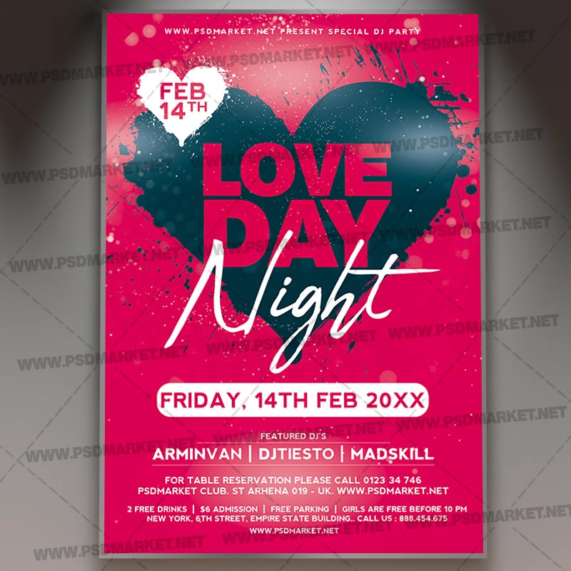 Download Love Day Night Event Template 1