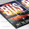 Download Party Bus Event PSD Template 2