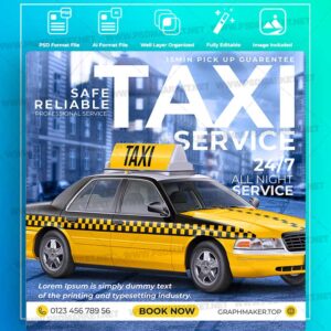 Download Taxi Templates in PSD & Vector