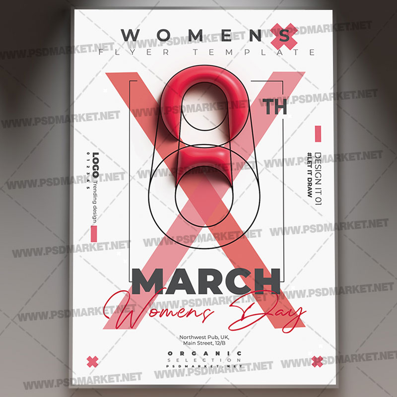 Download 8 March PSD Template 1
