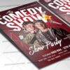 Download Comedy Show PSD Template 2