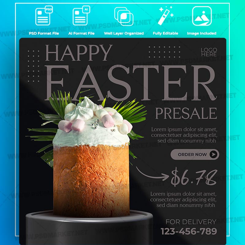 Download Easter Sale Event Templates in PSD & Vector