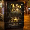 Download Gold Party PSD Template 3