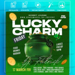 Download Lucky Charm Templates in PSD & Vector