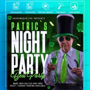 Download Patricks Night Templates in PSD & Vector