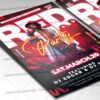 Download Red Party PSD Template 2