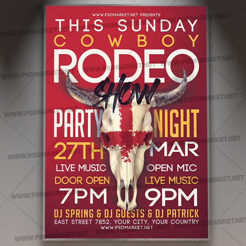 Download Rodeo PSD Template 1