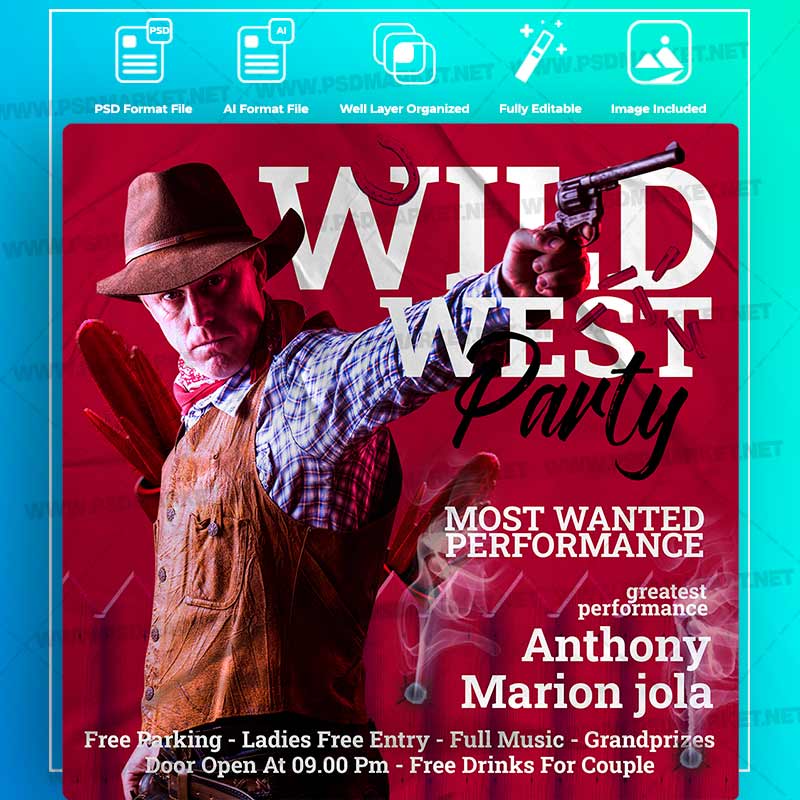 Download Wild West Templates in PSD & Vector