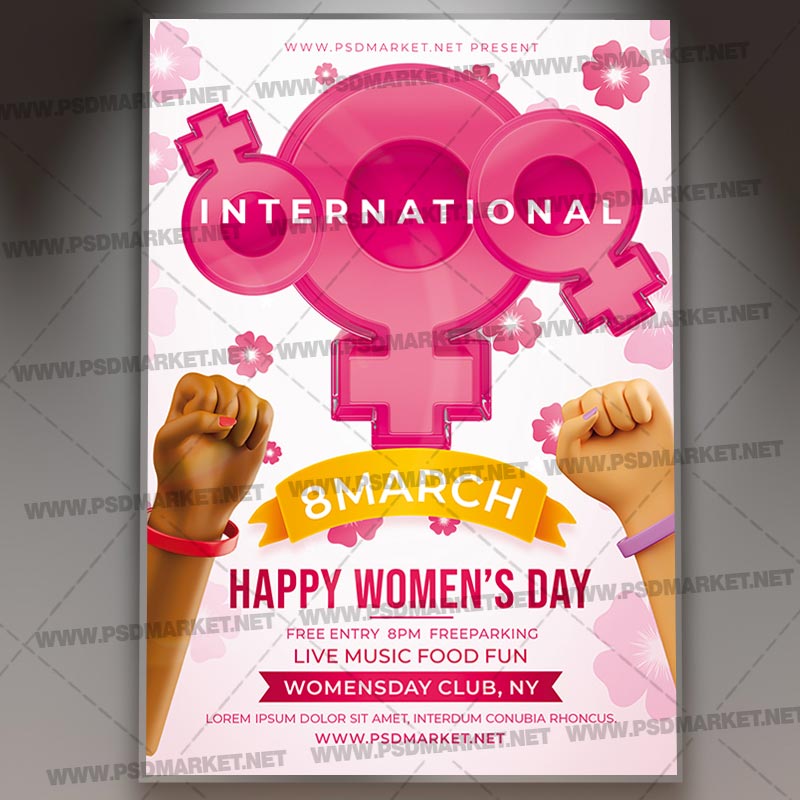 Download Womens Day PSD Template 1