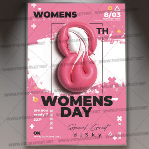 Download Womens Party PSD Template 1