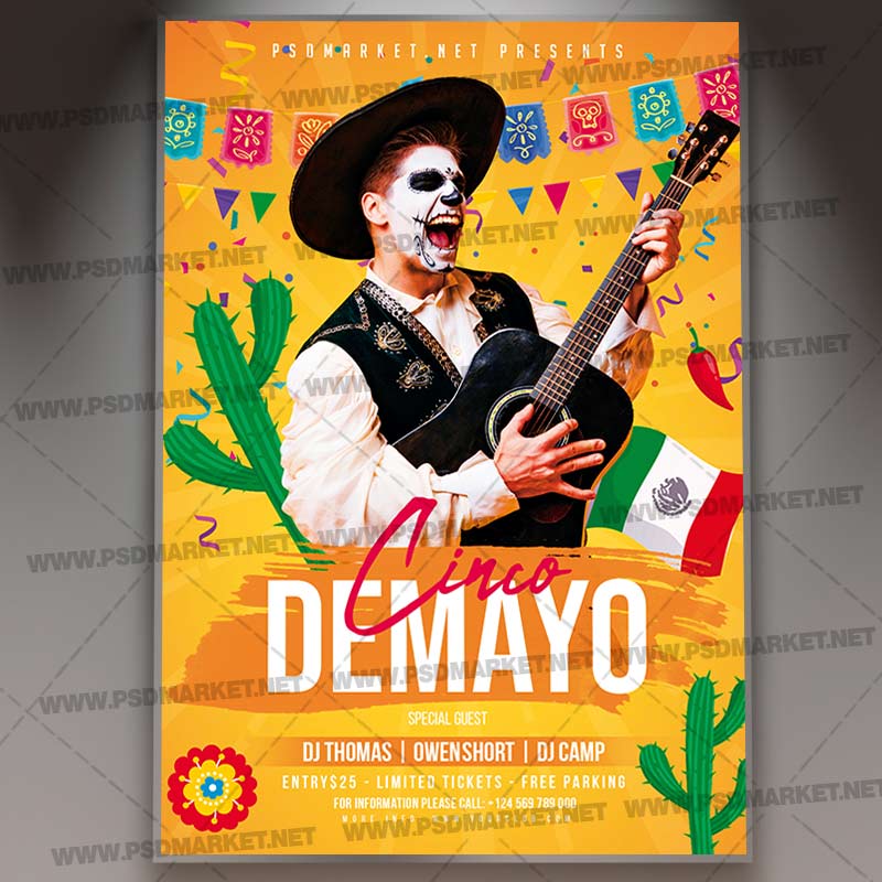 Download Cinco DeMayo PSD Template 1