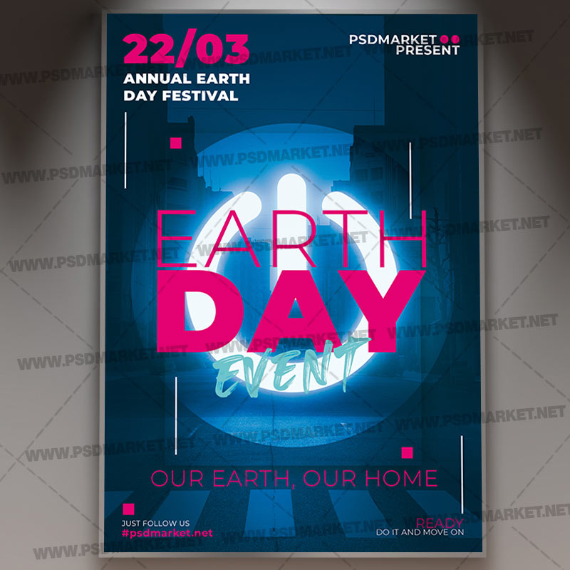 Download Earth Day Event PSD Template 1
