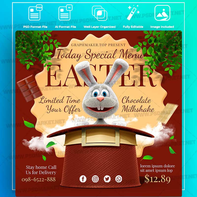 Download Easter Day Templates in PSD & Vector