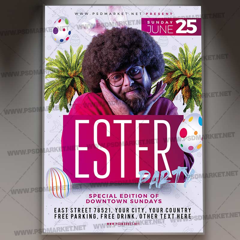 Download Easter 2022 PSD Template 1