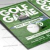 Download Golf Game PSD Template 2