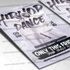 Download Hip Hop Dance PSD Template 2