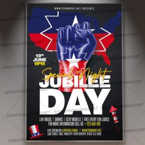 Download Jubilee Day PSD Template 1