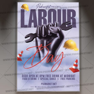 Download Labour Day PSD Template 1