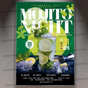 Download Mojito Night PSD Template 1