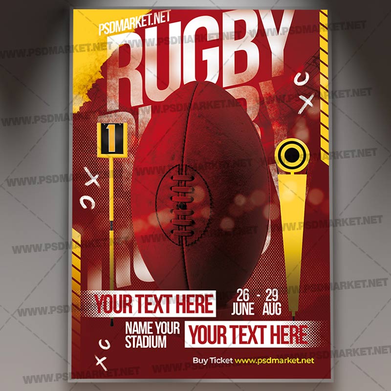 Download Rugby PSD Template 1