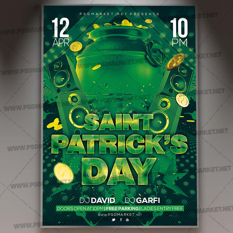 Download Saint Patricks Day PSD Template 1
