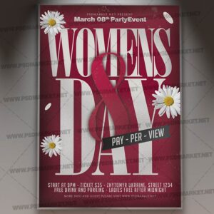 Download Womens Day Event PSD Template 1
