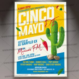 Download Cinco De Mayo Day Event PSD Template 1