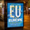 Download EU Day PSD Template 3