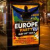 Download Europe Party PSD Template 3