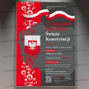 Download Polish Constitution Day PSD Template 1