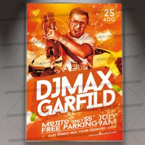 Download Special Guest Night PSD Template 1