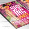 Download Spring Party PSD Template 2