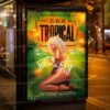Download Tropical Party PSD Template 3