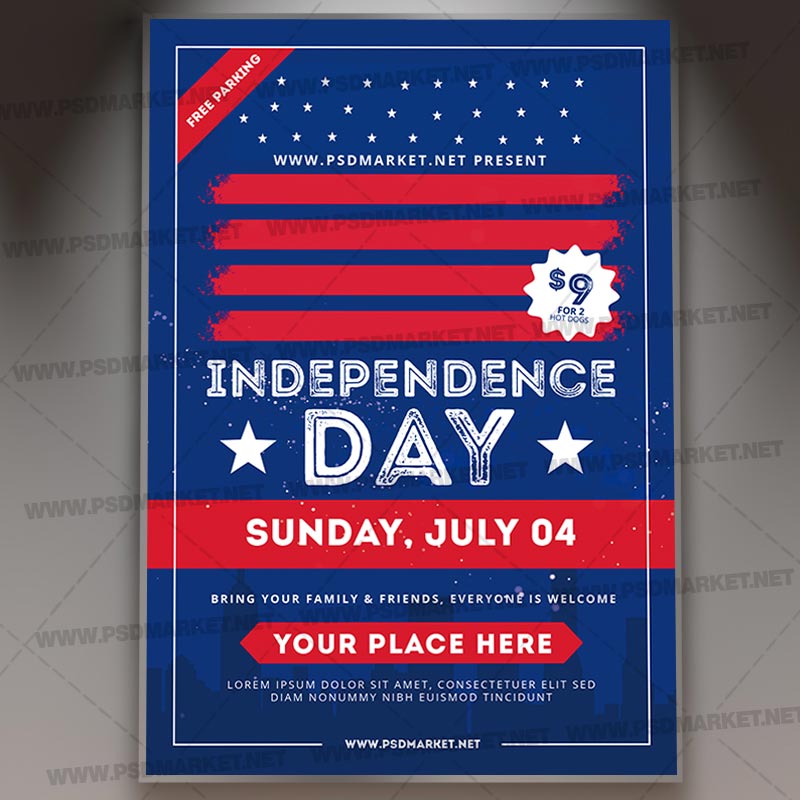 Download 4 th of July 2022 PSD Template 1