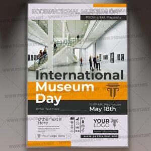 Download Museum Day PSD TemplateMuseum Day PSD Template 1